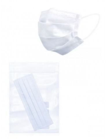 Masque de protection en tissu Blanc