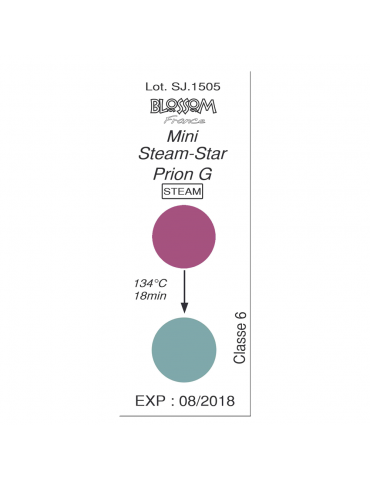 Mini Steam-Star Prion G - Indicateur de stérilisation