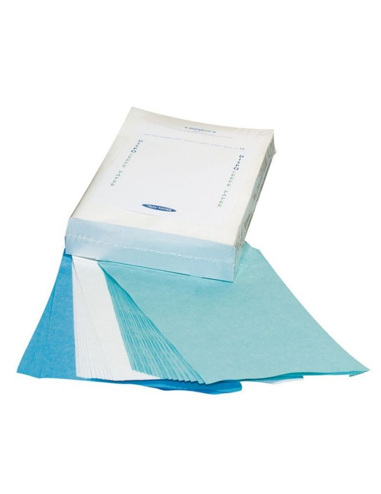 Papier absorbant pour plateau de stérilisation